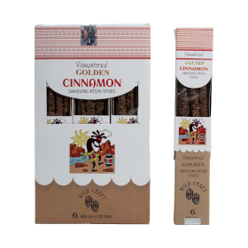 12x 30g Golden Fahéj Gyanta Füstölő