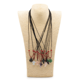 8x Zsinóros nyaklánc ásvány medállal - Éteries  (vegyes)