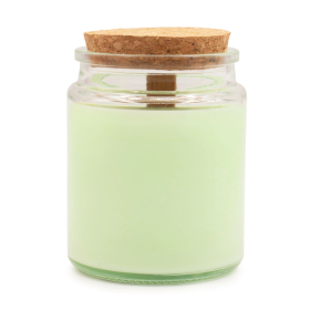 6x Szójagyertya fa kanóccal címke nélkül - Szőlőkert