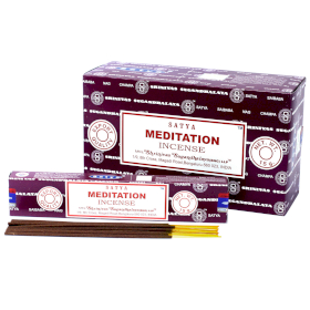 12x Satya Füstölőpálcika 15g - Meditáció