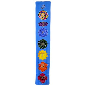 Chakra Banner - Kék Ég 183x35cm