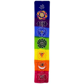 Chakra Banner - Szivárvány 183x35cm