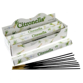 6x Prémium Füstölő Pálcikák - Citronella