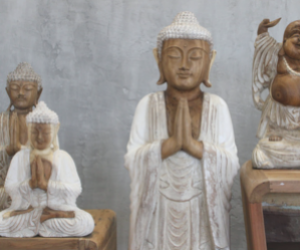 Kézműves Buddha Szobrok